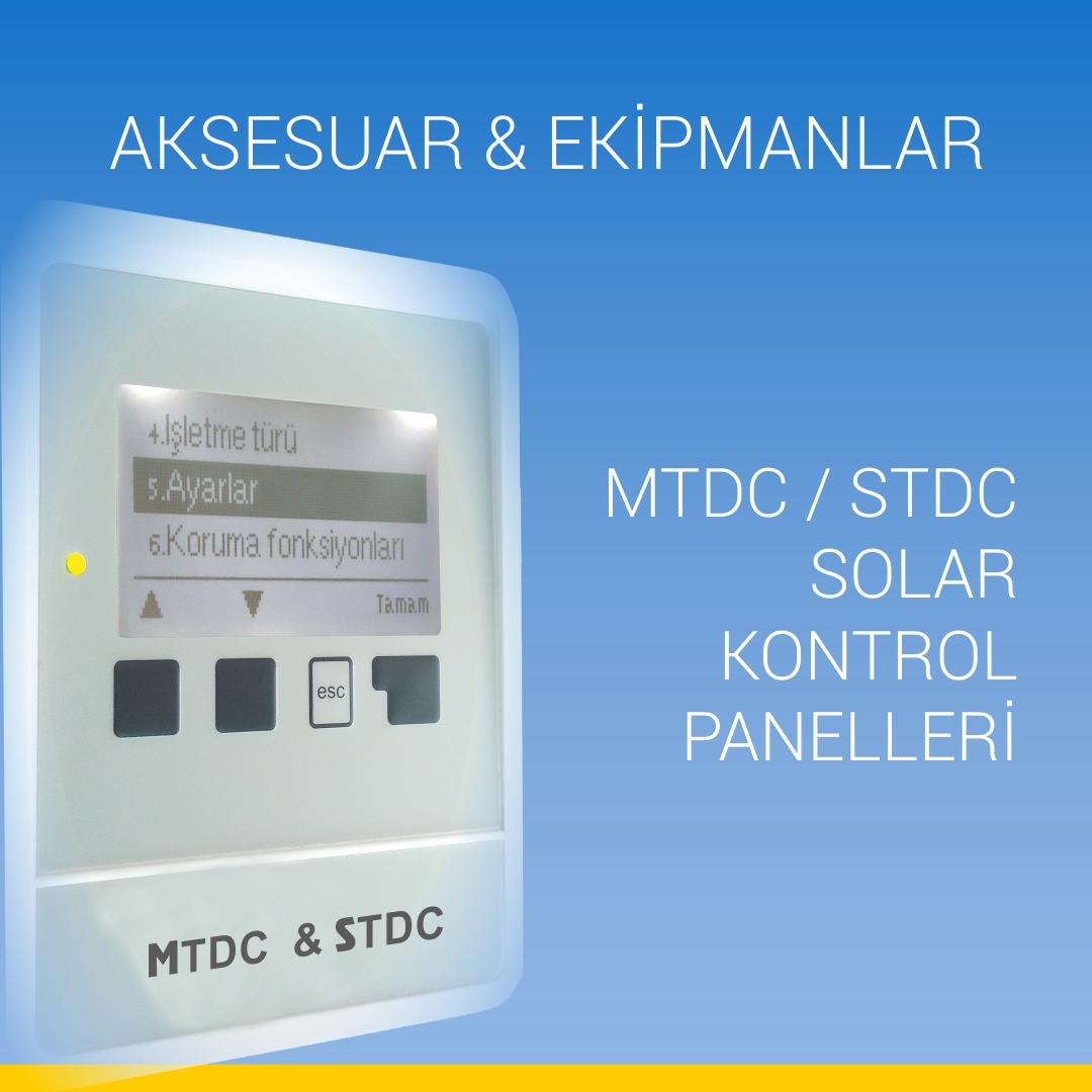 MTDC/STDC Solar Kontrol Panelleri